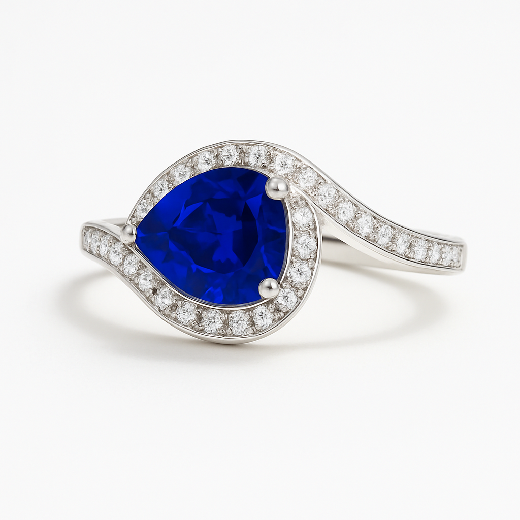 Royal Blue Sapphire Eye