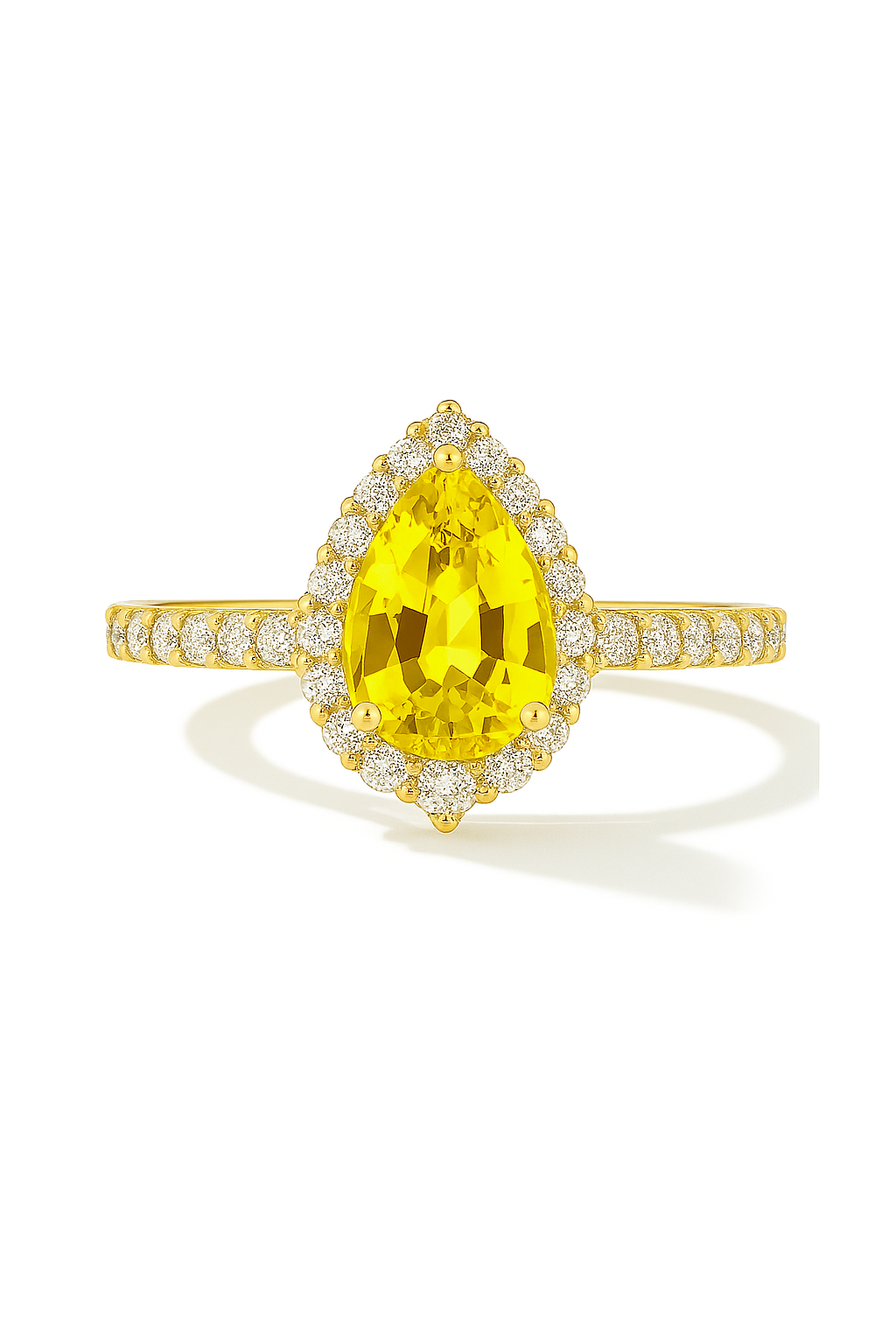 Yellow Sapphire Ring