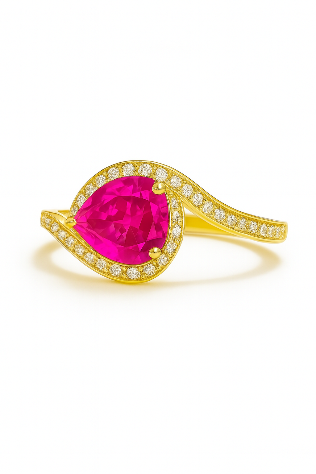 Pink Sapphire Ring