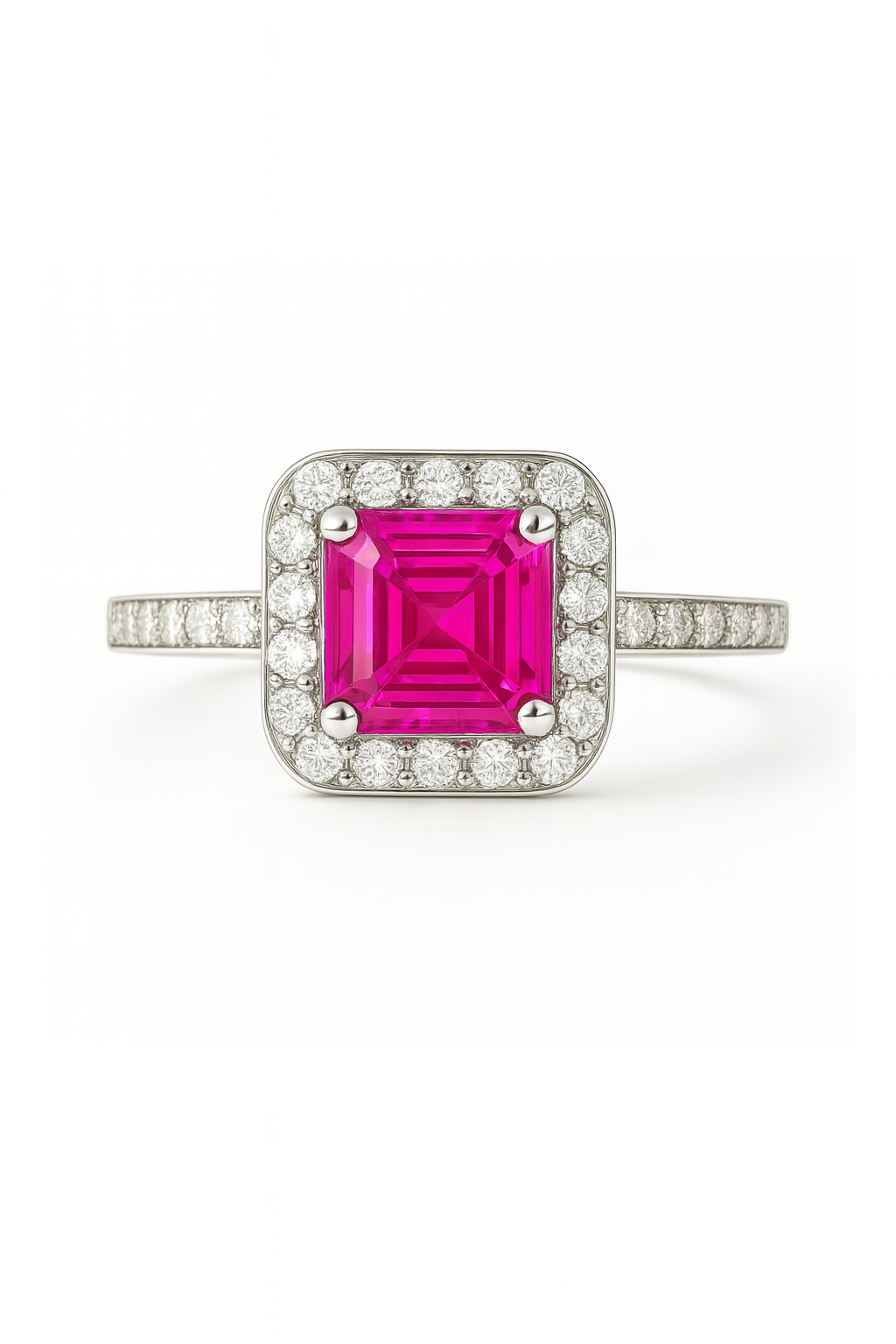 Pink Sapphire Ring