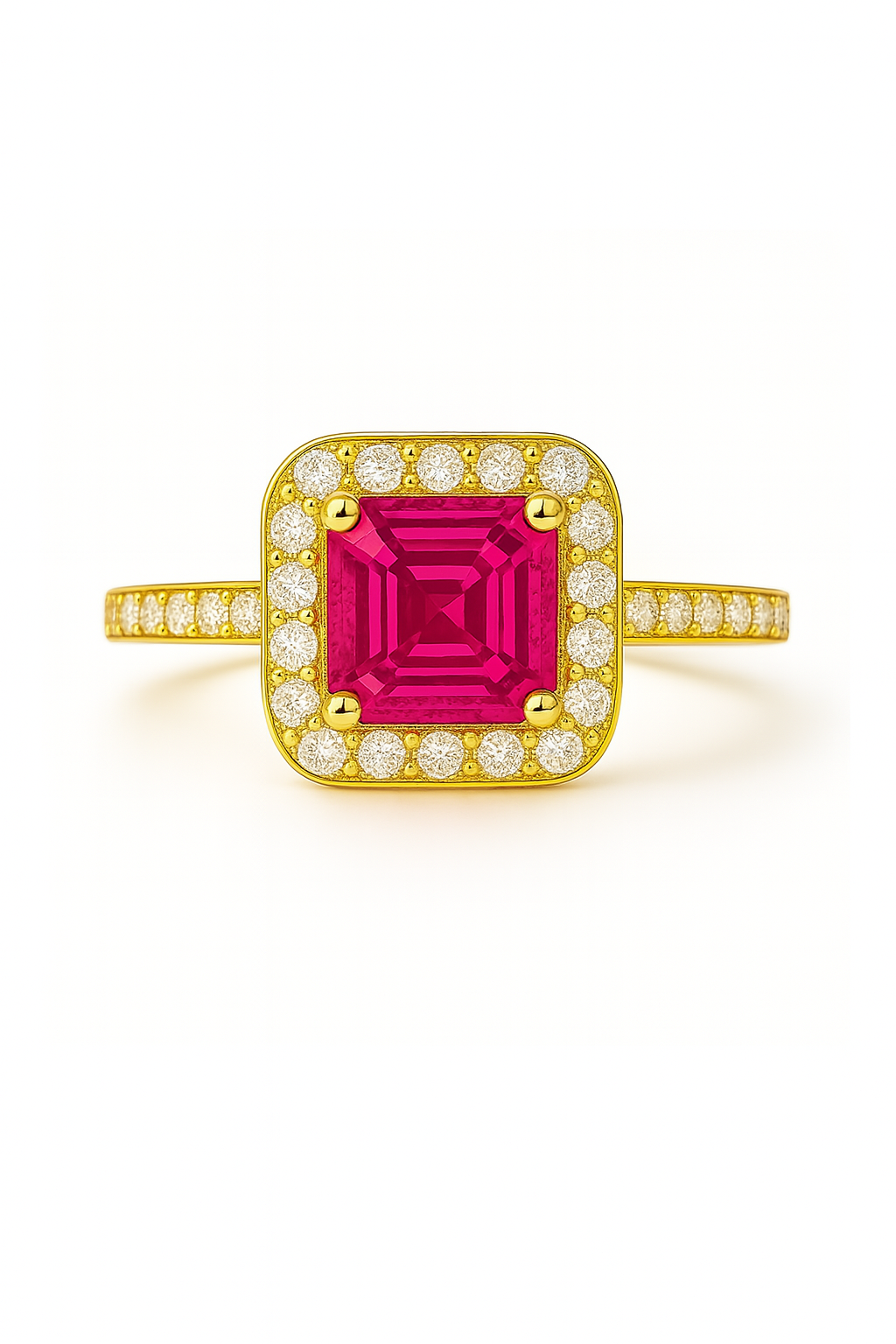 Pink Sapphire Ring