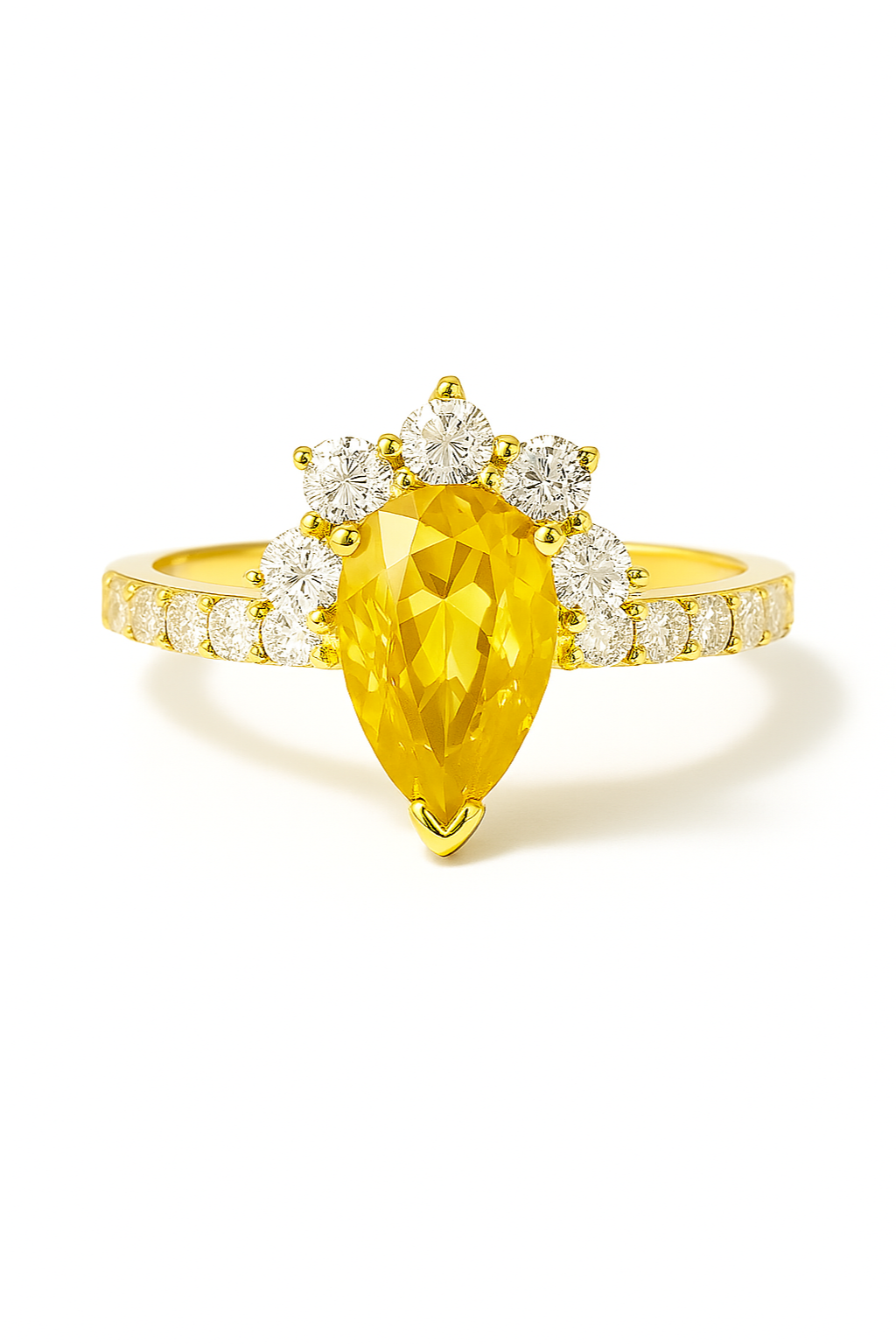 Yellow Sapphire Ring