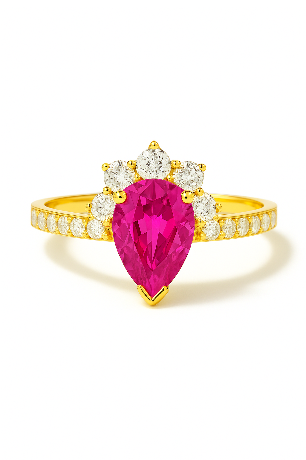 Pink Sapphire Ring