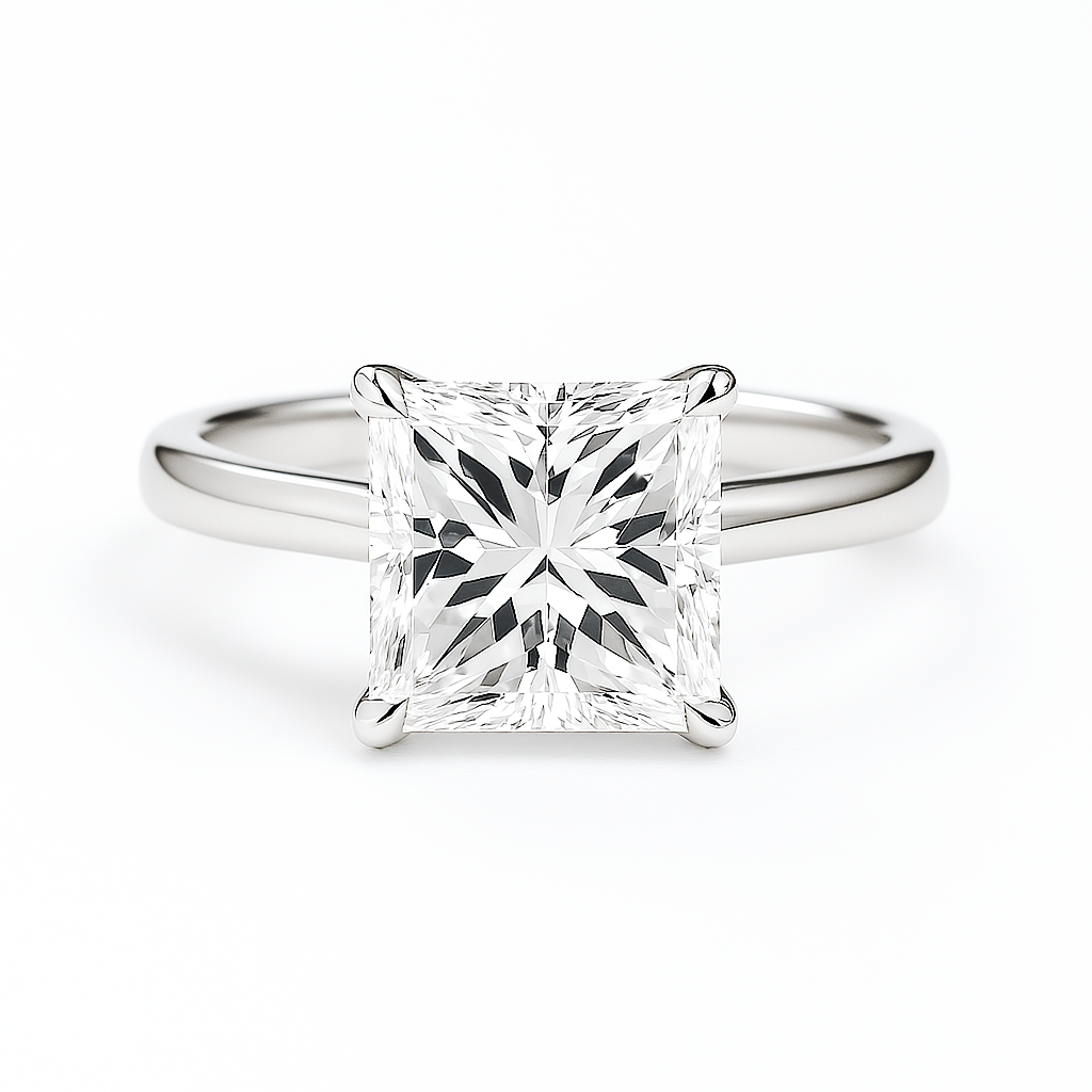 Princess Cut Diamond Engagement Ring