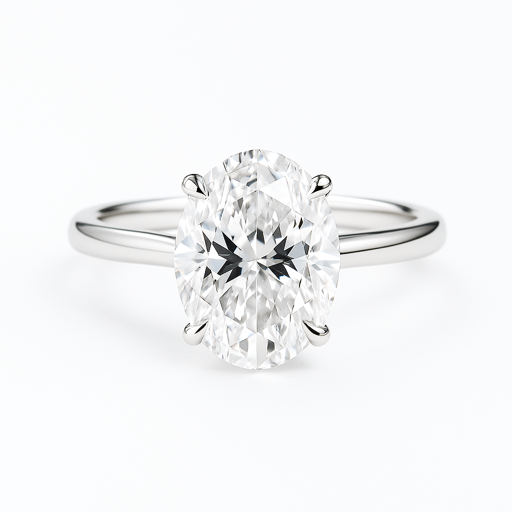 Oval Cut Diamond Engagement Ring