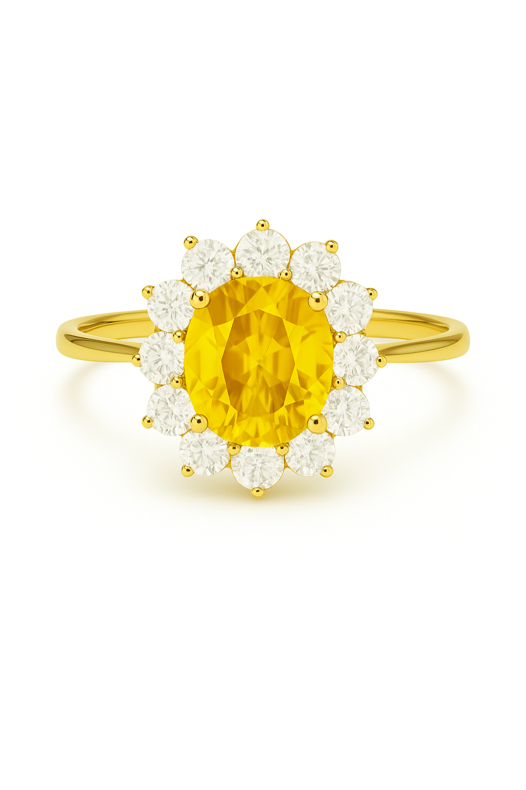 Yellow Sapphire Ring