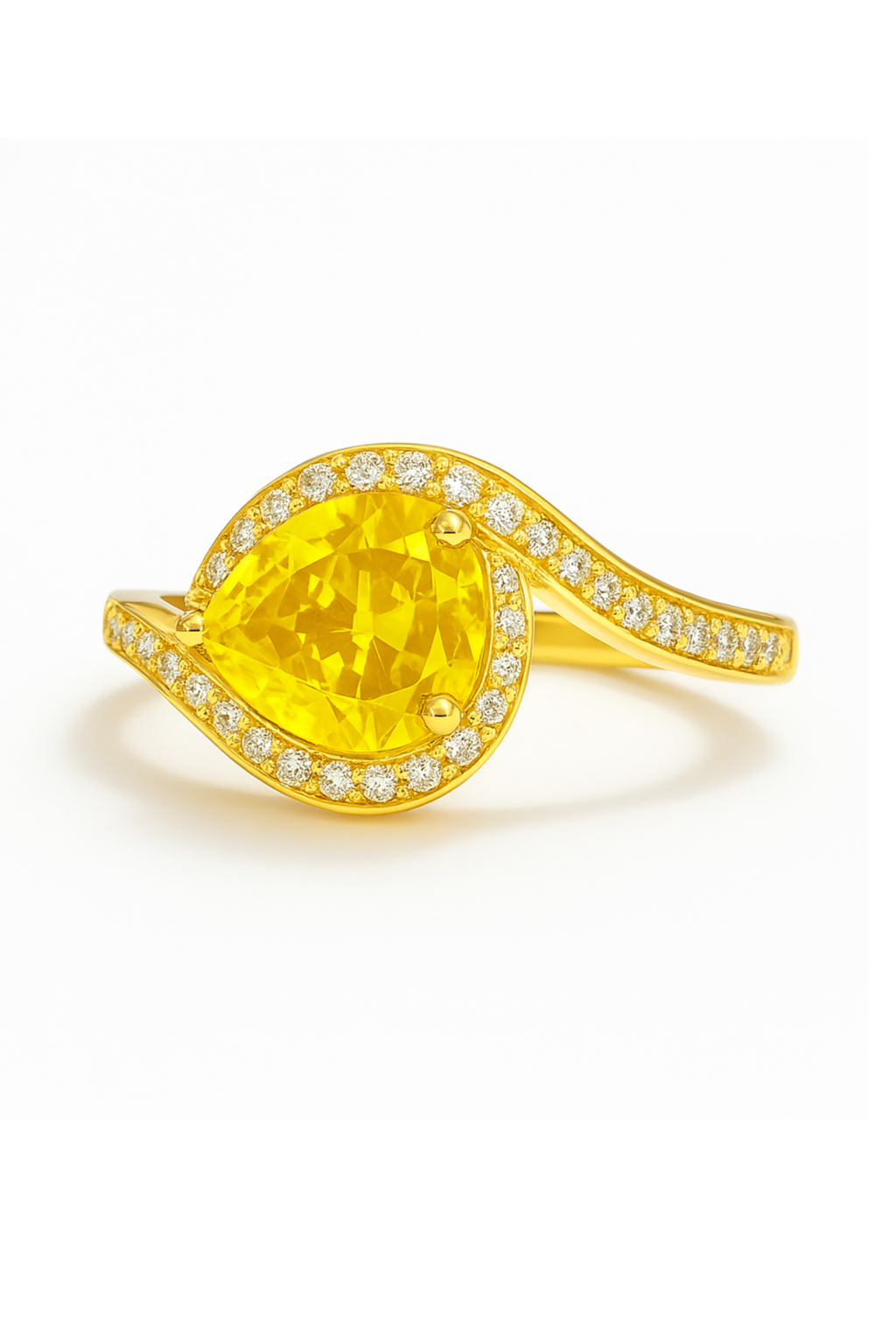 Yellow Sapphire Ring