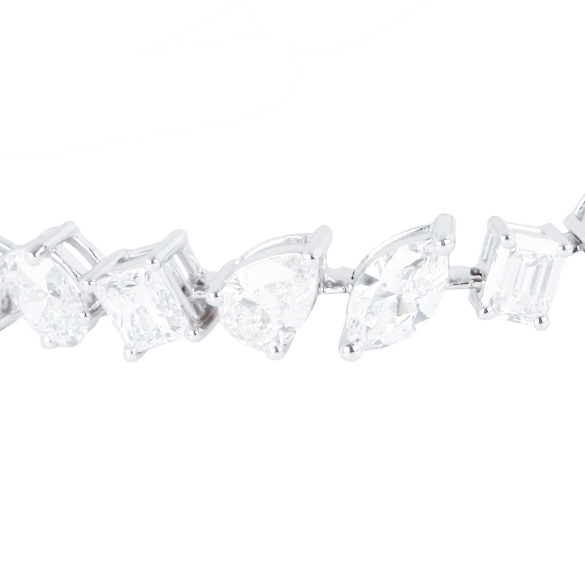 Mixed Cut Tennis Bracelet