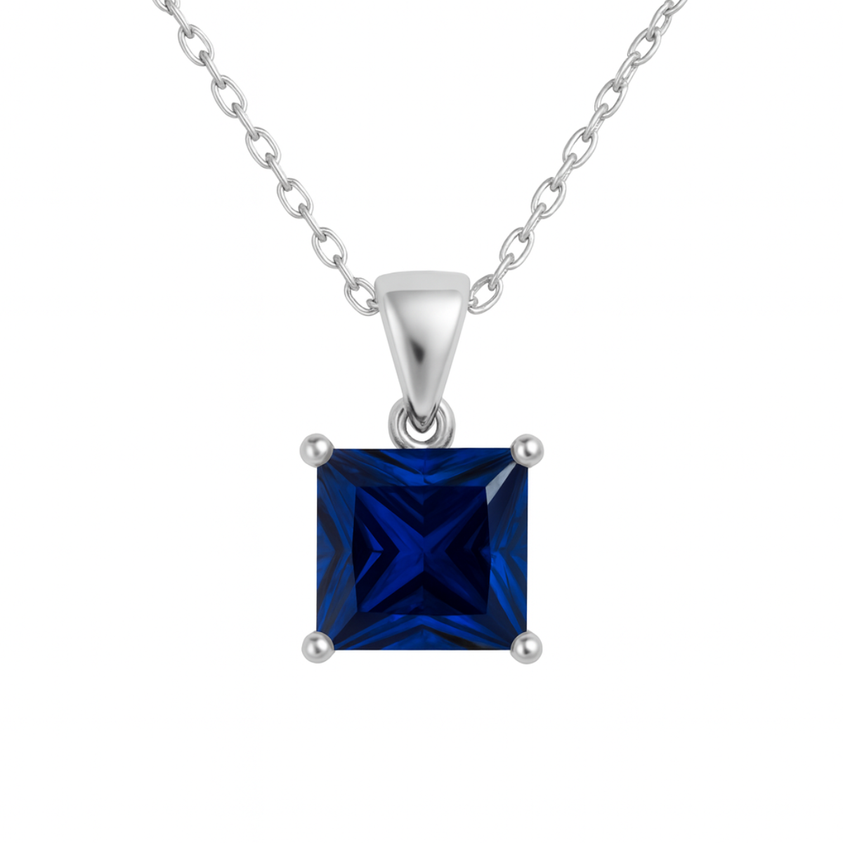 Royal Blue Sapphire Pendant