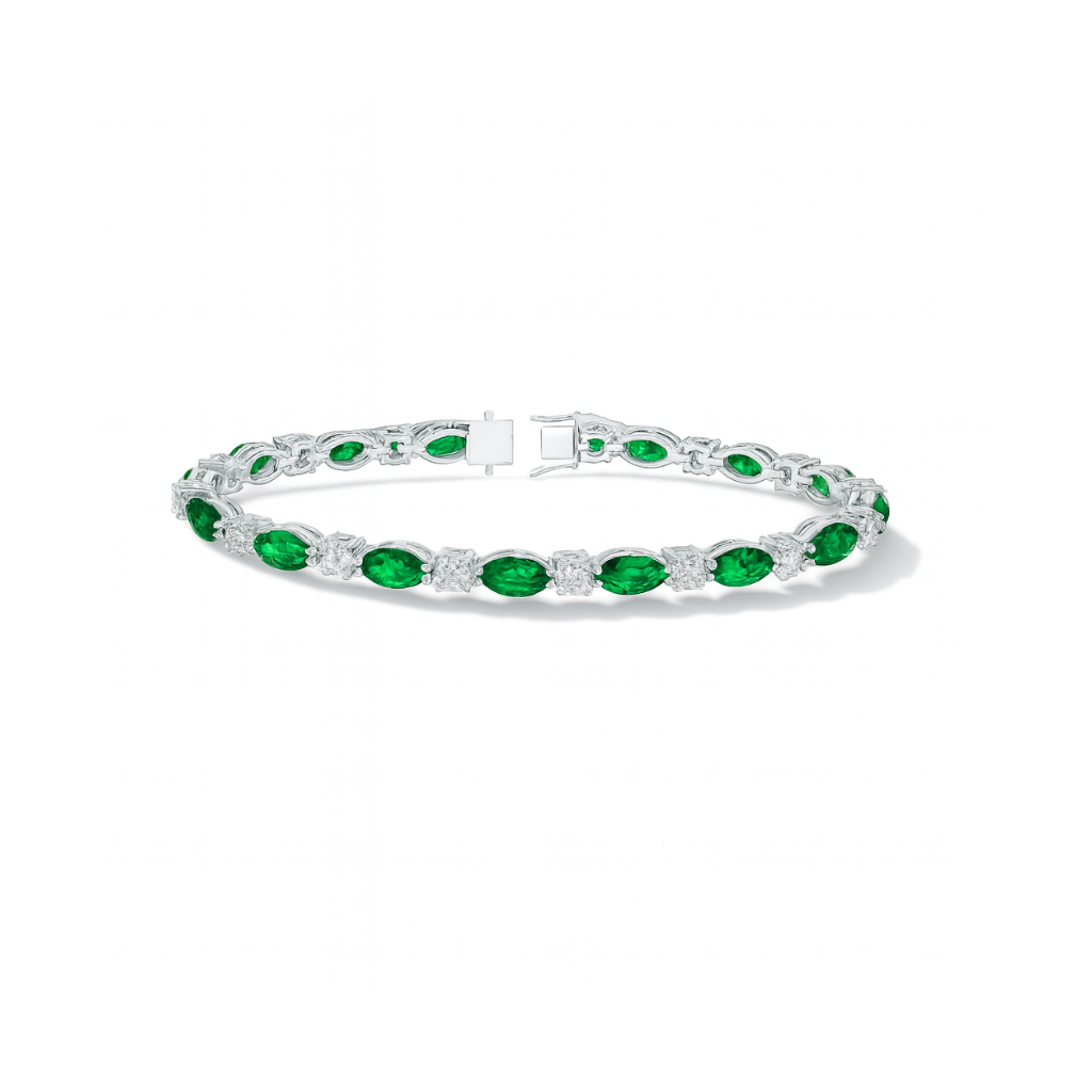 Emerald Victoria Bracelet