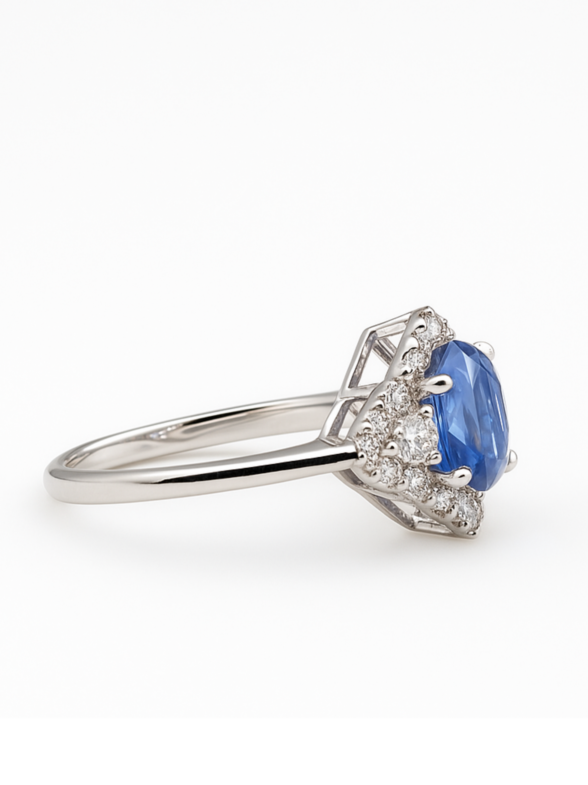Royal Blue Sapphire Ring