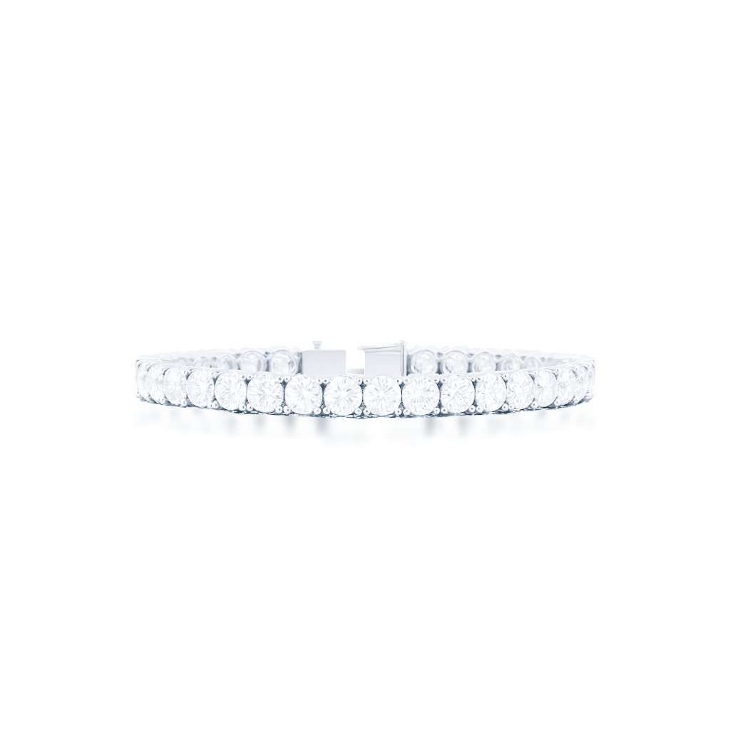Brilliant Cut Tennis Bracelet Single