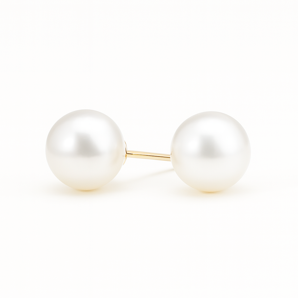 Pearl Stud Earrings