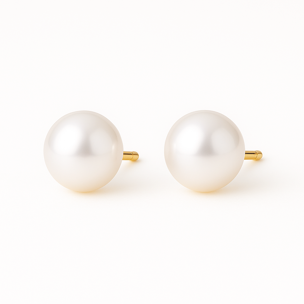 Pearl Stud Earrings